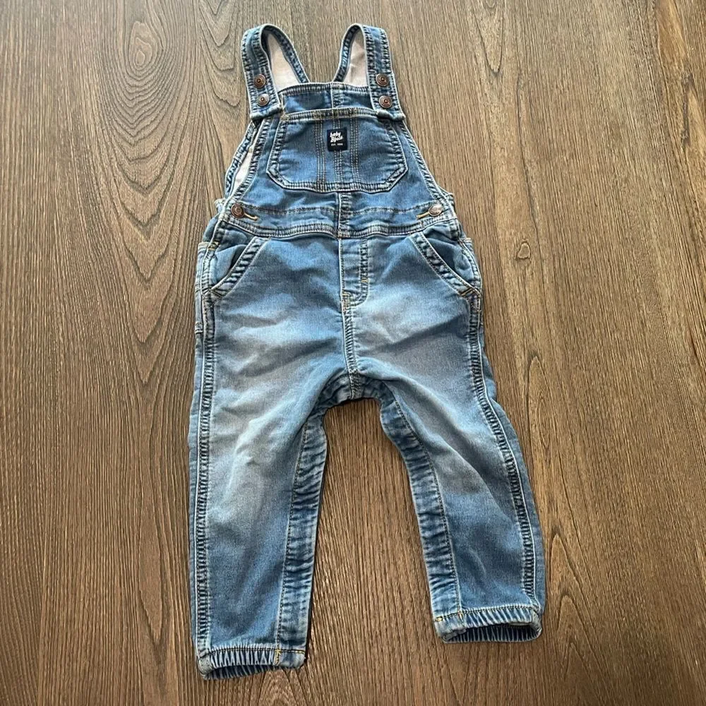 Baby B'Gosh Denim Overalls Cotton Size 24 Months